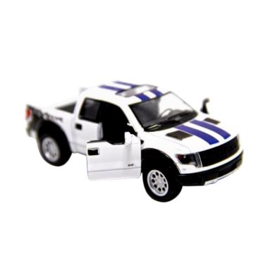 jual kinsmart ford 2013 f 150 svt raptor supercrew diecast white with 2 blue printing jual kinsmart ford 2013 f 150 svt raptor supercrew diecast white with 2 blue printing