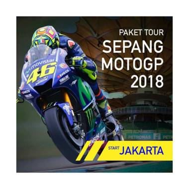 Jual TX Travel Paket Tour Sepang MotoGP 2018 start Jakarta ...