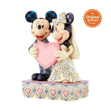 Jual Disney Traditions Wedding Mickey and Minnie Figurine