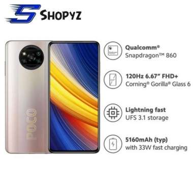 Jual Xiaomi Poco X3 Pro 128gb 6gb Metal Bronze Terbaik Maret 2022