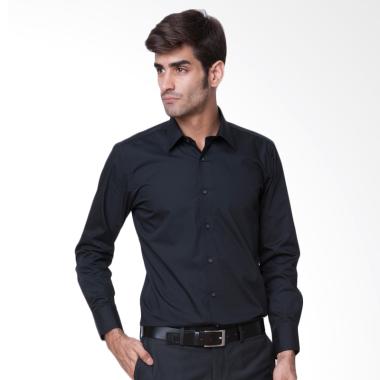 Jual The Executive Short Sleeve Shirt Kemeja Pria - Black [118E220] di