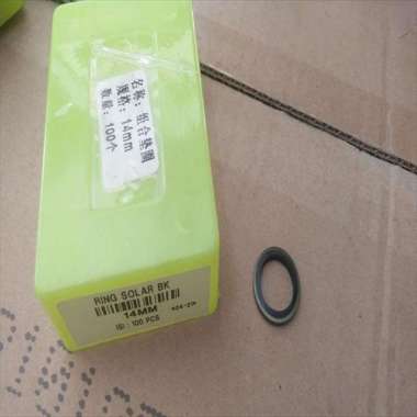 Gasket Seal Ring Solar Karet 14 mm BK