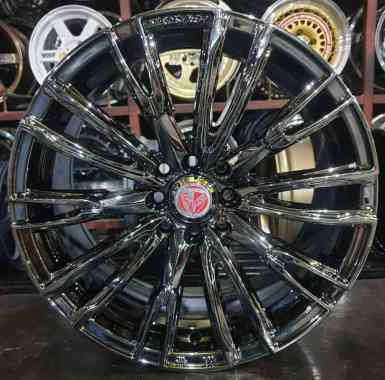 Velg R/Ring 17 R17 Rays Versus Black Chrome City Baleno Innova Ertiga