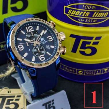Jam Tangan Fashion Jam T5 H3450 original chronograph water resist free box