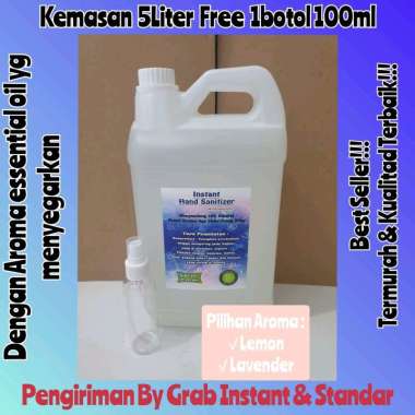 Promo Hand sanitizer cair 5 liter aroma bebas pilih di Seller OPI Oke