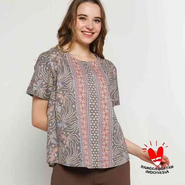 Jual Blou se Abu Wanita Model Terbaru & Kekinian - Harga Diskon