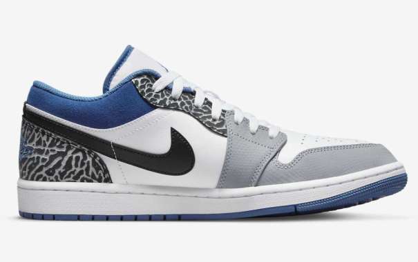 Jordan AJ1 low cut, campus North Carolina blue color free shipping