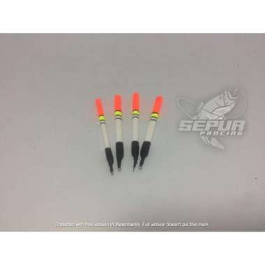 Pelampung / Kimpul Pancing Bulu Merak (4 Pcs)