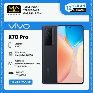 Jual Spesifikasi X70 Pro Agustus 2022 - Garansi Resmi & Harga Murah