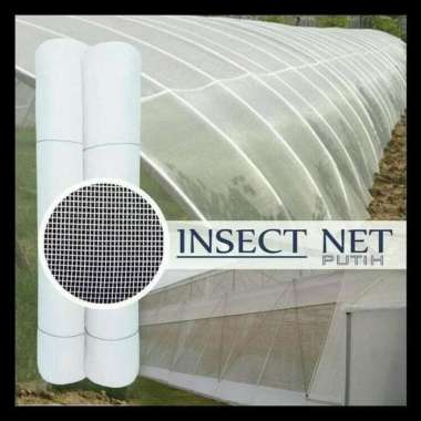 jaring insectnet putih greenhouse tanaman jaring pengaman hama