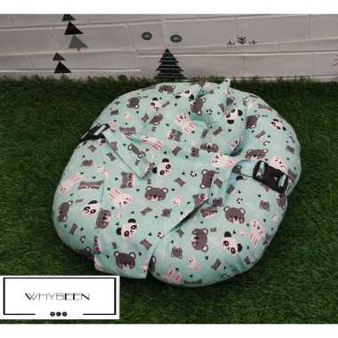Sofa bayi gesper 100% silicon free tas bantal Gesper boneka