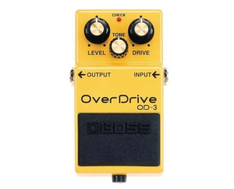 BOSS EFEK GITAR OVER DRIVE OD-3 (yellow)