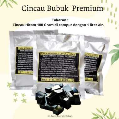 Bubuk cincau hitam 1 ONS-Janggelan Powder 100 gr-100 gram bubuk cincau hitam Janggelan