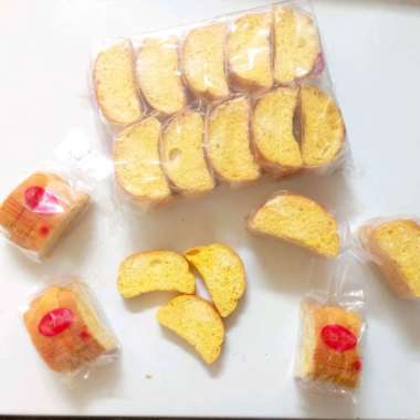 Roti kering SRI ROTI bagelen tabur gula per pack isi 10 oleh oleh khas Solo cemilan enak kue jadul
