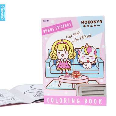 Mokonya Coloring Book L 2150-4102