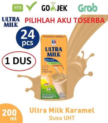 Jual Susu Ultra Full Cream - 200 ml (1 DUS ISI 24) Online