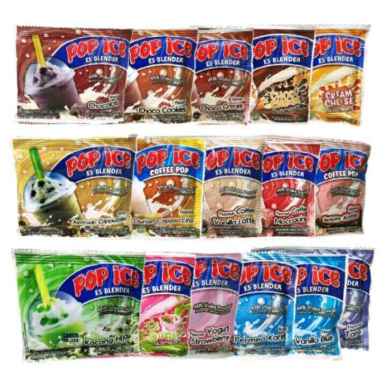Pop ice pop ice all varian renceng (10 sachet) Grape