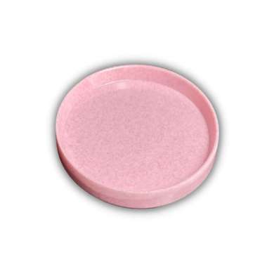 Tatakan Gelas Melamin 3.5 inch / 9cm-Alas Gelas Pink