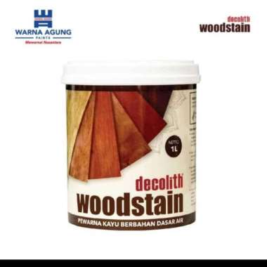 Decolith Woodstain 1 liter 1 lt Pewarna Plitur Politur Kayu WaterBased