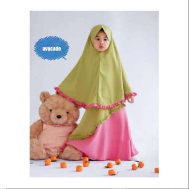 Jual gamis anak tanggung /baju muslim anak perempuan