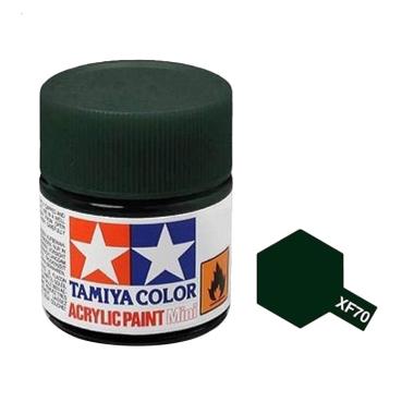 Jual Tamiya Paint Acrylic Mini XF-70 - Dark Green2 Online 