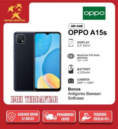 Jual Oppo A15 Ram 4 di Palembang - Gratis Ongkir & Harga Murah 2022