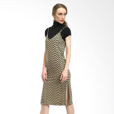 jual daily deals beyounique chevron print overall dress jual daily deals beyounique chevron print overall dress