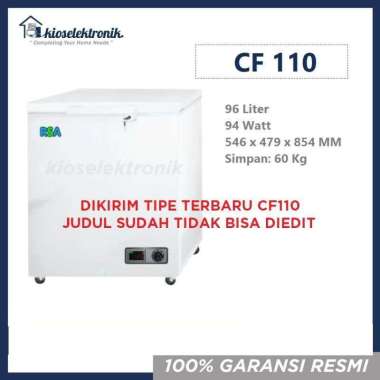 RSA CF 100 Chest Freezer Box Daging Frozen Food - CF100