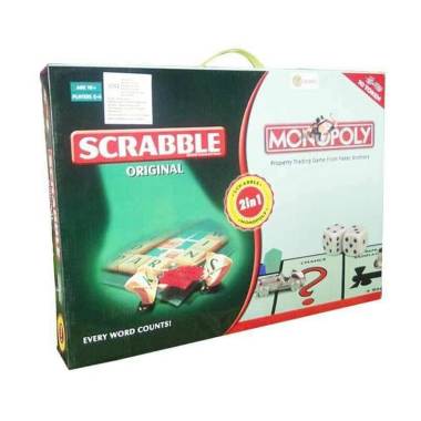 jual toys empire monopolly anda scrabble original 2in1 jual toys empire monopolly anda scrabble original 2in1