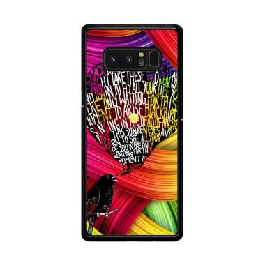 jual flazzstore the beatles blackbird rainbow z0050 custom casing for samsung galaxy note 8 jual flazzstore the beatles blackbird rainbow z0050 custom casing for samsung galaxy note 8