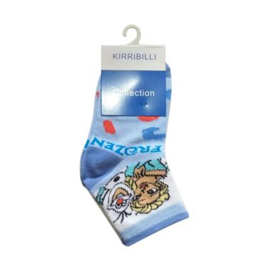 Kirribilli Momo Frozen Kaos Kaki Anak Perempuan 1-3  tahun Biru