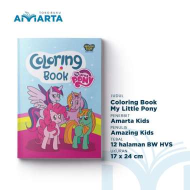 Jual My Little Pony Coloring Book Original Murah - Harga Diskon Juni