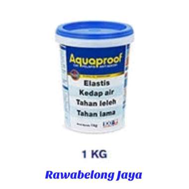 Aquaproof Cat Pelapis Anti Bocor 1 KG Abu Tua