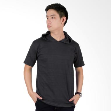 Jual Elfs Shop Lengan Pendek Hoodie Polos Kaos Pria Abu Jual Elfs Shop Lengan Pendek Hoodie Polos Kaos Pria Abu