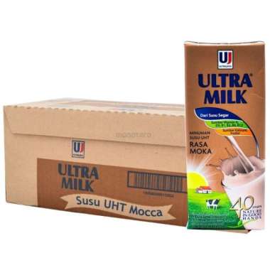 Jual Susu Ultramilk Coklat 200 Ml 1 Dus Termurah - Harga Grosir