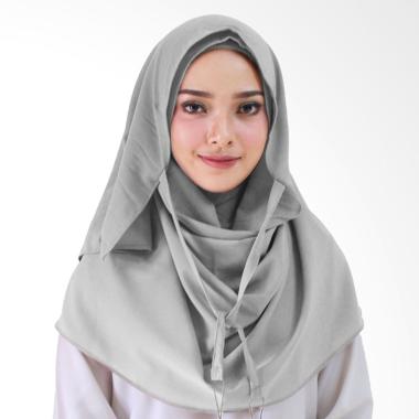  Warna  Silver Jilbab  Voal Motif