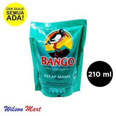 BANGO KECAP MANIS 210 ML REFILL