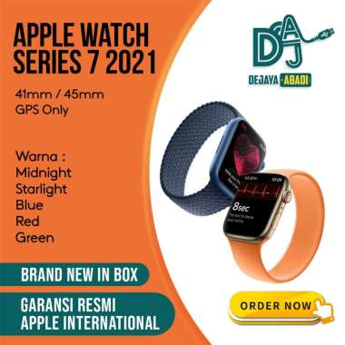 Jual Iphone Watch Series 7 41 Mm Starlight Juli 2022 - Garansi Resmi