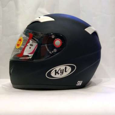 HELM KYT C4 TECH SOLID BLACK MATT HELM FULL FACE L BLACK MATT