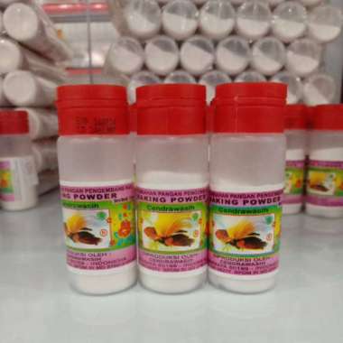 BAKING POWDER - CAP CENDRAWASIH - BAHAN TAMBAHAN PANGAN PENGEMBANG KUE 15 gr