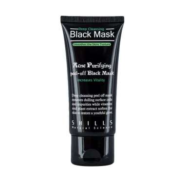 Shills Black Mask / Purifying Peel Off Mask / Black Mask
