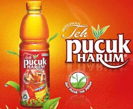 desain kemasan teh pucuk
