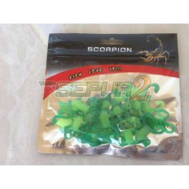 Umpan Pancing Ikan Tiruan LURE SCORPION Bentuk Kodok