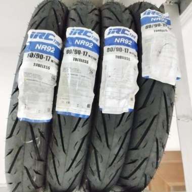 Ban Luar Motor IRC 80/90-17 Tubeless NR92, NR93 dan Enviro