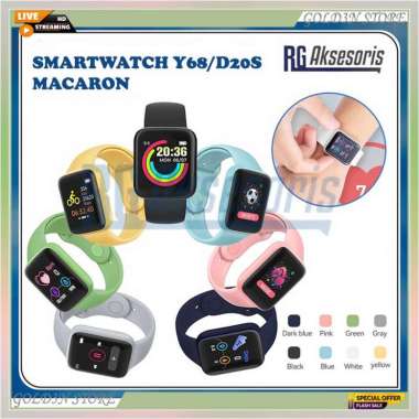Jual Jam Tangan Smartwatch Y68 Original, Murah & Diskon Desember 2022