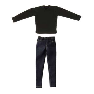 OEM 12'' Male Figure Accessories - 1 / 6 Scale Clothes Long T-shi...