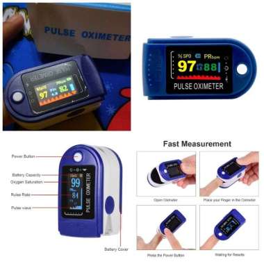 Pulse Oximeter Alat Ukur Kadar Oksigen Dalam Tubuh