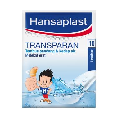 Jual Hansaplast Plaster Transparan (10's) Online - Harga 