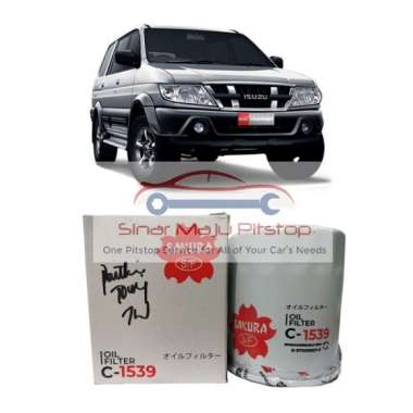 Sakura C-1539 Filter Oli Mobil ISUZU NEW PANTHER TURBO TOURING & ISUZU PANTHER GRAND TOURING