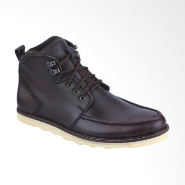 Jual Catenzo Sepatu Boots Pria - Coklat Online - Harga & Kualitas Terjamin | Blibli.com